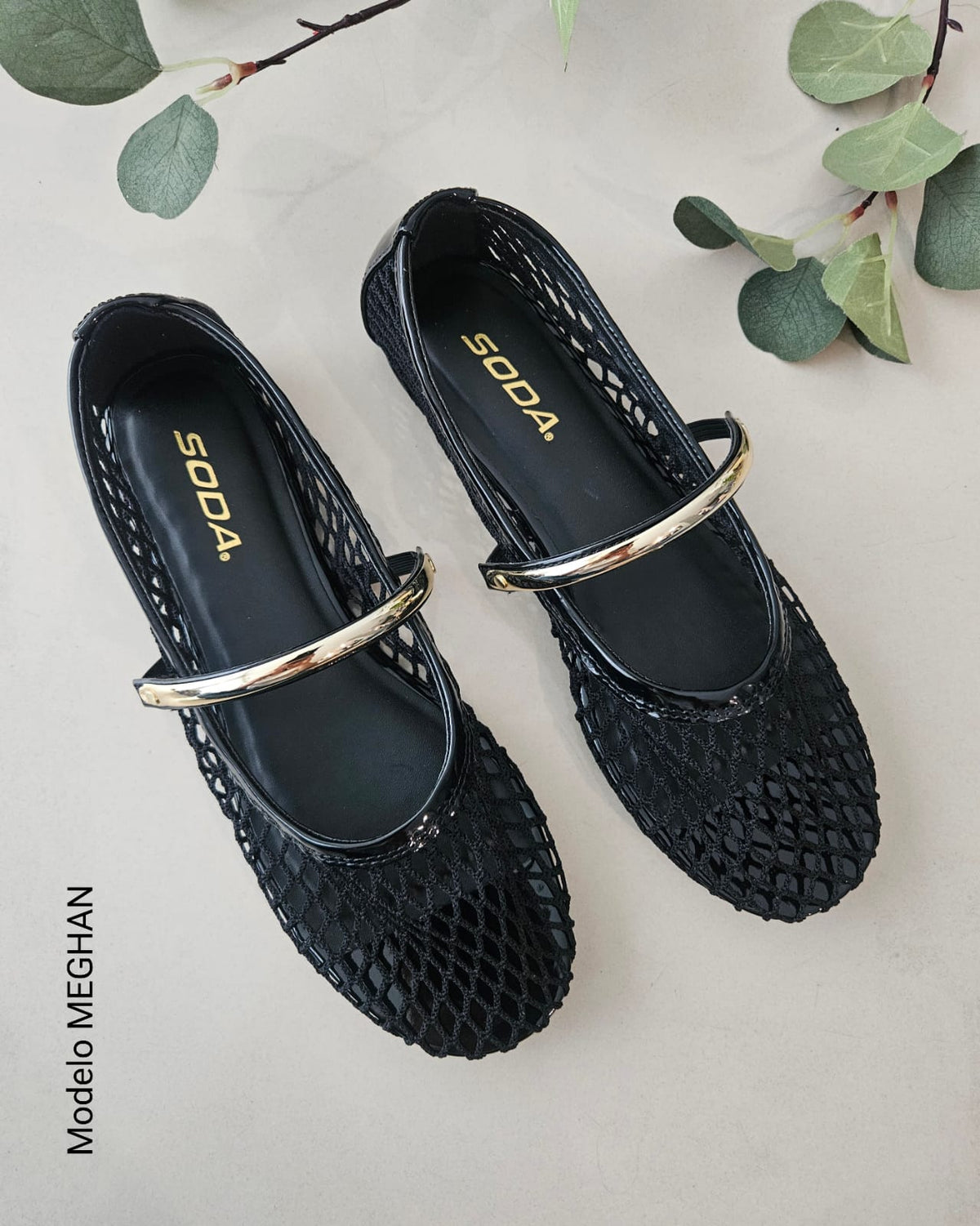 Calzado flats estilo Mary Jane  MEGHAN
