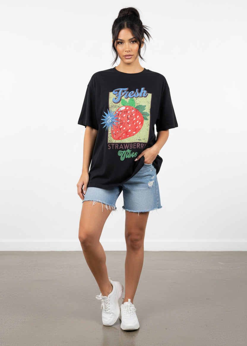 Blusa casual diseño vibrante  D 5111