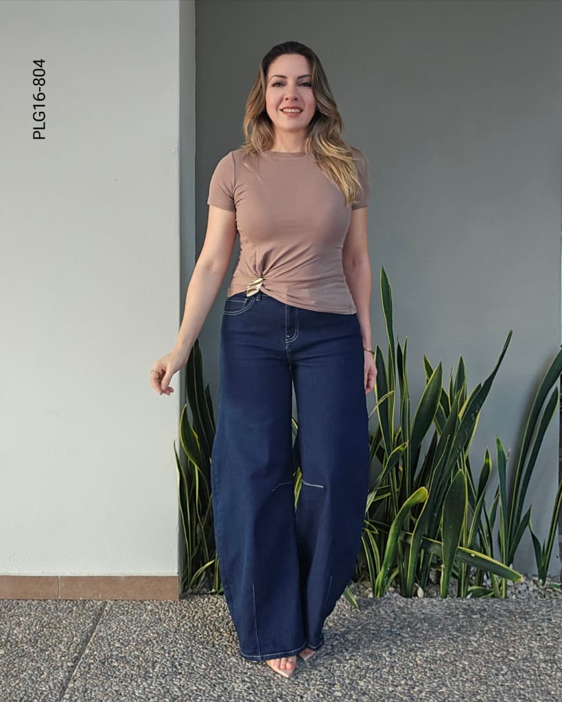 Pantalón corte barrel estilo urbano S 804